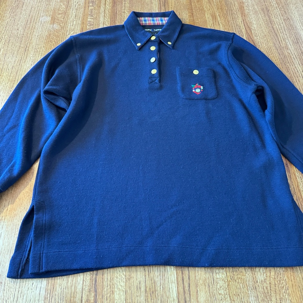 ESCADA SPORT Detailed Ladies Polo Shirt Size Large